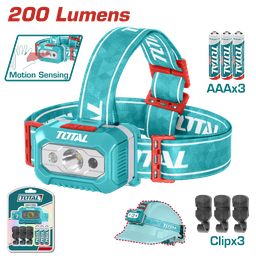 LAMPE FRONTALE 200 LUMENS