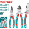 ENSEMBLE DE PINCES 2 COULEURS (3 PCS)