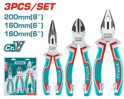 ENSEMBLE DE PINCES 2 COULEURS (3 PCS)