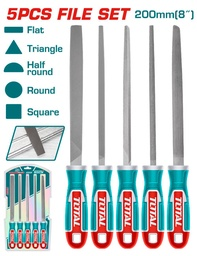 ENSEMBLE DE LIMES À FER (5 PCS)