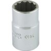 BOX 5/8" X 1/2" DR 12 PT R