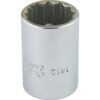 BOX 3/4" X 1/2" DR 12 PT RE