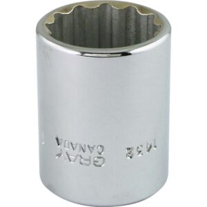 BOX 1" X 1/2" DR 12 PT REG