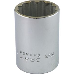 BOX 1-1/16" X 1/2" DR 12 PT