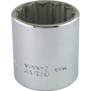 BOX 1-3/8" X 1/2" DR 12 PT