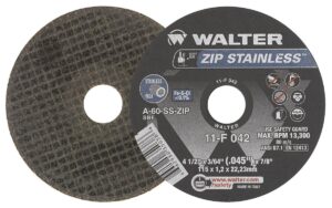 MEULE À COUPER 4 1/2X 3/64 X 7/8" ZIP STAINLESS