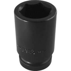 SOCKET 1 1/2" X 1" DR. 6 PT NOIR