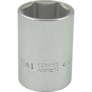BOX 1-1/16" X 1/2" DR. 6 PT