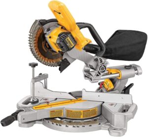 SCIE À ONGLETS COULISSANTE 18,4 CM (7-1/4 PO) 20V MAX(DEWALT