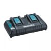 CHARGEUR RAPIDE DOUBLE PORT LI-ION 18V (MAKITA)