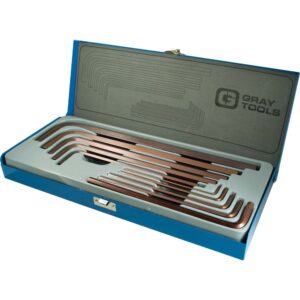 CLÉS ALLEN HEX SAE XL (10 PCS)