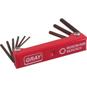 CLÉS ALLEN PLIANTES SAE LONG (9 PCS)
