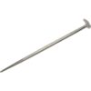 BARRE-LEVIER À TÊTE ARRONDIE 20" NICKLE
