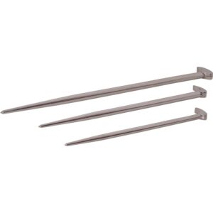 BARRE-LEVIER À TÊTE ARRONDIE (3 PCS)