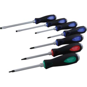TOURNEVIS ROBUSTE À PRISE AISÉE (7 PCS) (GRAY)