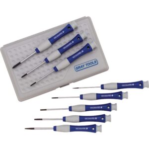TOURNEVIS DE PRÉCISION (8 PCS) GRAY