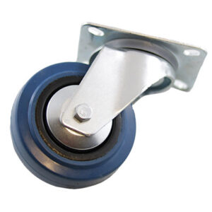 ROUE 4" PIVOTANTE BLEUE 286 LBS