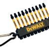 JEU D'EMBOUT #2 CARRÉ (10 PCS) DEWALT