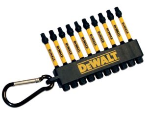 JEU D'EMBOUT 2"  (10 PCS) DEWALT