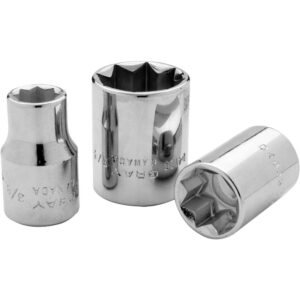 BOX 3/8" X 1/2" DR. 8 PT R