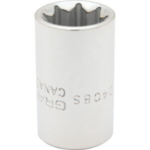 BOX 1/2" X 1/2" DR. 8 PT RE