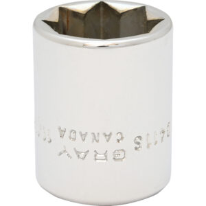 BOX 11/16" X 1/2" DR 8 PT R