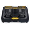 CHARGEUR DOUBLE À PILES LITHIUM-ION 12V-20V MAX (DEWALT)