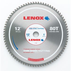 LAME DE SCIE RONDE 12" 80D (LENOX)