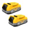 PILES POWERSTACK COMPACT 20V MAX (PQT DE 2) DEWALT