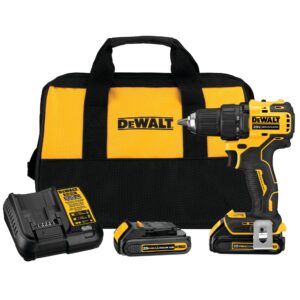 ENSEMBLE DE PERCEUSE/VISSEUSE DE 13MM (1/2 PO) ATOMIC(DEWALT