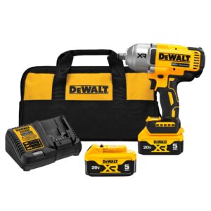 CLÉ À CHOC COUPLE ÉLEVÉ 1/2'' A/ENCLUME 20V MAX XR (DEWALT)