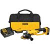 MEULEUSE 4-1/2" À 5" 20V (KIT) DEWALT