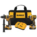 ENS. 2 OUTILS PERCEUSE ET VISSEUSE À PERCUSSION 20V (DEWALT)