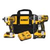 ENSEMBLE PERCEUSE/VISSEUSE 20V MAX XR (DEWALT)