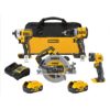 ENSEMBLE DE 4 OUTILS 20V XR (DEWALT)