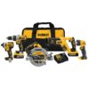 ENS.5 OUTILS (#DCD996+DCF887+DCS367+DCS570+DCL040)20V MAX XR