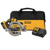 SCIE CIRCULAIRE 7-1/4" A/FREIN 20V MAX XR (KIT) DEWALT