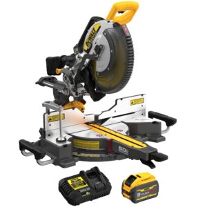 SCIE À ONGLET COULISSANTE 12'' 60V MAX (DEWALT)