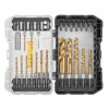 MÈCHES TITANIUM NITRIDE POUR IMPACT (23 PCS) DEWALT