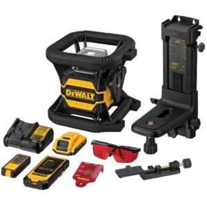 NIVEAU LASER ROBUSTE FAISCEAU ROUGE ROTATIF 20V MAX