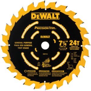 LAME DE SCIE CIRCULAIRE 7 1/4" X 24D (DEWALT)
