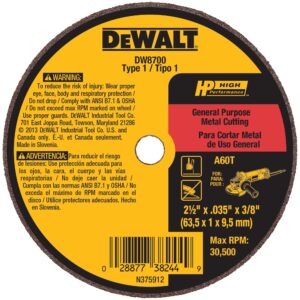 DISQUE DE COUPE ACIER 2-1/2 X .035 X 3/8