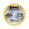 LAME DE SCIE 5-3/8'' X 24 DENTS (DEWALT)