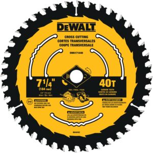 LAME 7-1/4" X 40D EN CARBURE FINE (DEWALT)