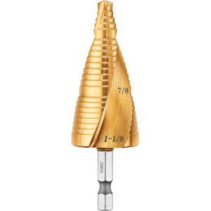 UNIBIT 7/8" À 1-1/8" IMPACT TITANIUM