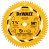 LAME 7-1/4" X 60D EN CARBURE ULTRA FINE (DEWALT)