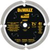 LAME DE SCIE 7-1/4" X 4D FIBROCIMENT (DEWALT)