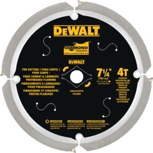 LAME DE SCIE 7-1/4" X 4D FIBROCIMENT (DEWALT)