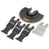 LAMES OSCILLANTES (5 PCS) DEWALT