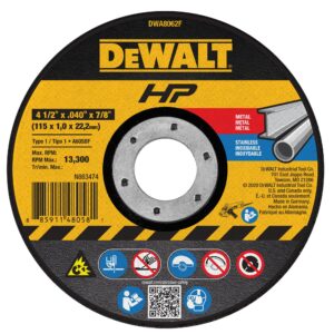 DISQUE DE COUPE 4½X .040X7/8